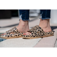 Load image into Gallery viewer, Ready to Ship | Brown Leopard 2.0 Insanely Comfy -Beach or Casual Slides*