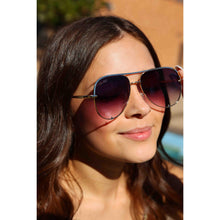 Load image into Gallery viewer, Ready to Ship | The Alex Black Gradient High Quality Unisex Aviator Sunglasses