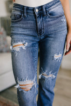 Load image into Gallery viewer, O'Hara Destroyed Straight Jeans