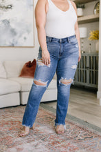 Load image into Gallery viewer, O'Hara Destroyed Straight Jeans