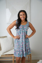 Load image into Gallery viewer, Floral Essence Tie Strap Dress