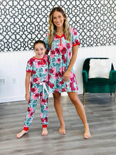 Load image into Gallery viewer, PREORDER: The Comfiest Sleep Dress in Winter Prints