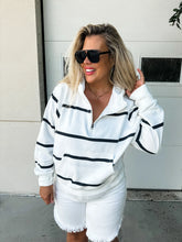 Load image into Gallery viewer, PREORDER: Summer Striped Easy Does It Pullover in Two Colors