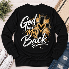 Load image into Gallery viewer, God has my back Graphic Apparel