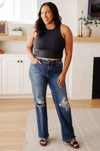 Load image into Gallery viewer, Yesterday's Crop Tank in Black