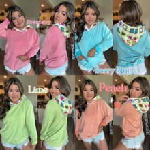 Load image into Gallery viewer, PREORDER: Sia Acid Wash Crochet Hoodie
