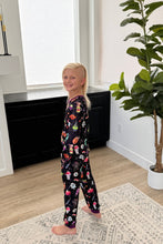 Load image into Gallery viewer, PREORDER: Matching Halloween Jogger Pajama Set in Four Prints