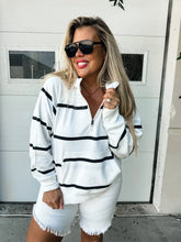 Load image into Gallery viewer, PREORDER: Summer Striped Easy Does It Pullover in Two Colors