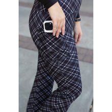 Load image into Gallery viewer, *Ready to Ship | The Jennifer 30" Plaid Bootcut Leggings
