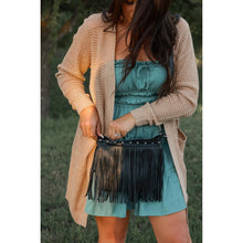 Load image into Gallery viewer, Ready to Ship | The Nora - Black Fringe Bags