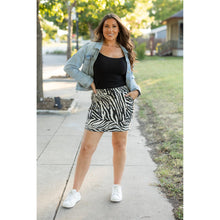 Load image into Gallery viewer, Ready to Ship | The Zoe - Zebra Print Jogger Skirt