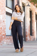 Load image into Gallery viewer, Ready to Ship | The Serena - Black Luxe Loungers with Pockets