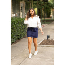 Load image into Gallery viewer, Ready to Ship | The Naomi NAVY Jogger Skirt