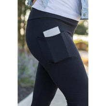 Load image into Gallery viewer, “Buttery soft black leggings for women with high waistband