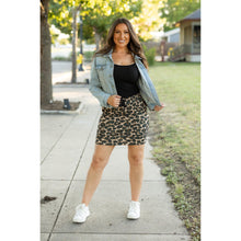 Load image into Gallery viewer, Ready to Ship | The Liana - Leopard 2.0 Jogger Skirt