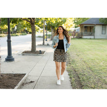 Load image into Gallery viewer, Ready to Ship | The Liana - Leopard 2.0 Jogger Skirt