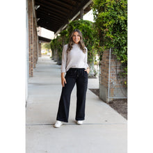 Load image into Gallery viewer, Jenna Comfy Wide Leg Fleece Pants with pockets and drawstring waist
Buttery soft wide leg fleece pants for women by Julia Rose