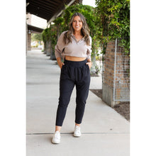 Load image into Gallery viewer, Soft stretch harem joggers with High waistband pockets by Julia Rose