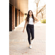 Load image into Gallery viewer, Julia Rose Sleek Pocket full length leggings with pockets high-waisted women’s leggings