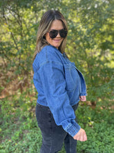 Load image into Gallery viewer, PREORDER: Oversized Pocket Denim Jacket