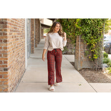 Load image into Gallery viewer, Julia Rose Noelle Plaid Pajama Pants with pockets and drawstring waist
Buttery soft plaid pajama pants for women by Julia Roseā