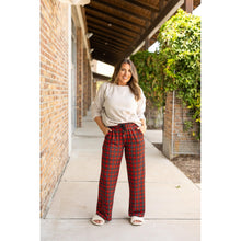 Load image into Gallery viewer, Julia Rose Noelle Plaid Pajama Pants with pockets and drawstring waist
Buttery soft plaid pajama pants for women by Julia Roseā
