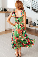 Load image into Gallery viewer, A Little While Longer Dress in Green