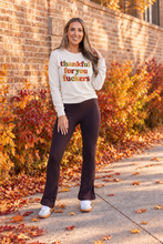 Load image into Gallery viewer, Ready to Ship | The Brandy - Brown Flare Leggings WITH POCKETS
