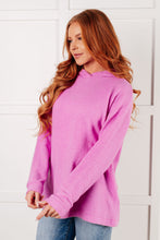 Load image into Gallery viewer, Basically My Favorite Hooded Pullover in Bright Mauve