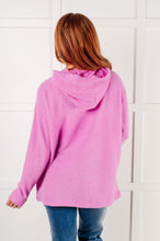 Load image into Gallery viewer, Basically My Favorite Hooded Pullover in Bright Mauve