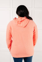 Load image into Gallery viewer, Basically My Favorite Hooded Pullover in Coral