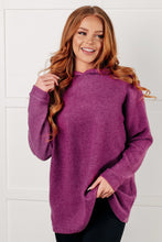 Load image into Gallery viewer, Basically My Favorite Hooded Pullover in Light Plum