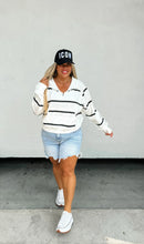 Load image into Gallery viewer, PREORDER: Summer Striped Easy Does It Pullover in Two Colors