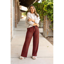 Load image into Gallery viewer, Julia Rose Noelle Plaid Pajama Pants with pockets and drawstring waist
Buttery soft plaid pajama pants for women by Julia Roseā