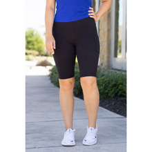 Load image into Gallery viewer, Ready to Ship | The Blanca - Black 9" Bermuda Shorts