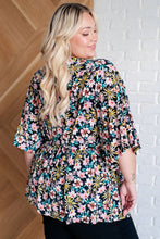 Load image into Gallery viewer, Dreamer Top in Teal and Pink Floral