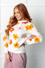 Load image into Gallery viewer, Falling Flowers Floral Sweater