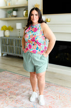 Load image into Gallery viewer, Festival Season Floral Halter Tank