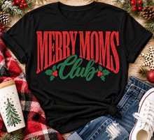 Load image into Gallery viewer, Merry Moms Club Graphic Apparel