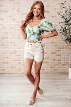 Load image into Gallery viewer, Garden of Eden Balloon Sleeve Top in Sage