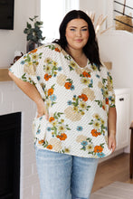 Load image into Gallery viewer, Good Morning Floral V-Neck Blouse