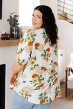 Load image into Gallery viewer, Good Morning Floral V-Neck Blouse