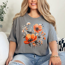 Load image into Gallery viewer, Fall Floral Graphic Tee