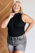 Load image into Gallery viewer, Higher and Higher Ribbed Zip Up Bodysuit