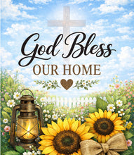 Load image into Gallery viewer, Ready to Ship | God Bless Our Home Blanket ✝️