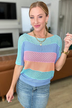 Load image into Gallery viewer, Friend Of A Friend Loose Knit Striped Sweater