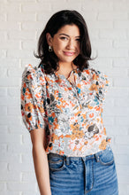 Load image into Gallery viewer, It's Intuitive Floral Blouse