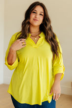 Load image into Gallery viewer, Lizzy Top in Neon Yellow