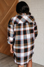 Load image into Gallery viewer, Make it Right Plaid Shirt Dress