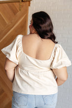 Load image into Gallery viewer, Man, Am I the Greatest Scalloped Square Neck Blouse